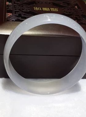 极速天然翡翠色h紫罗兰冰种玻璃种巴西玉髓手镯手环 招财吉祥转运