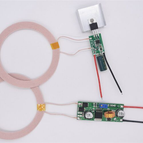 新品12V输入12V1A输r出无线充电模块无线供电模块输电模块  XKT80