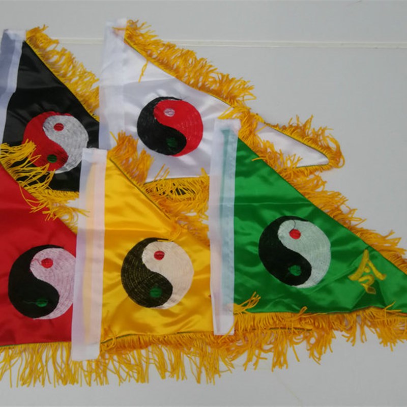 极速道令旗 五令旗五行旗令旗底座 旗斗小号P五令旗太极令旗伸缩