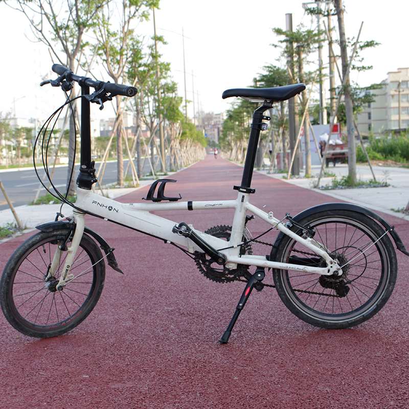 极速大行P8铝合金可调中支撑20寸脚撑折叠自行车S1O8 D8支架K3PLU