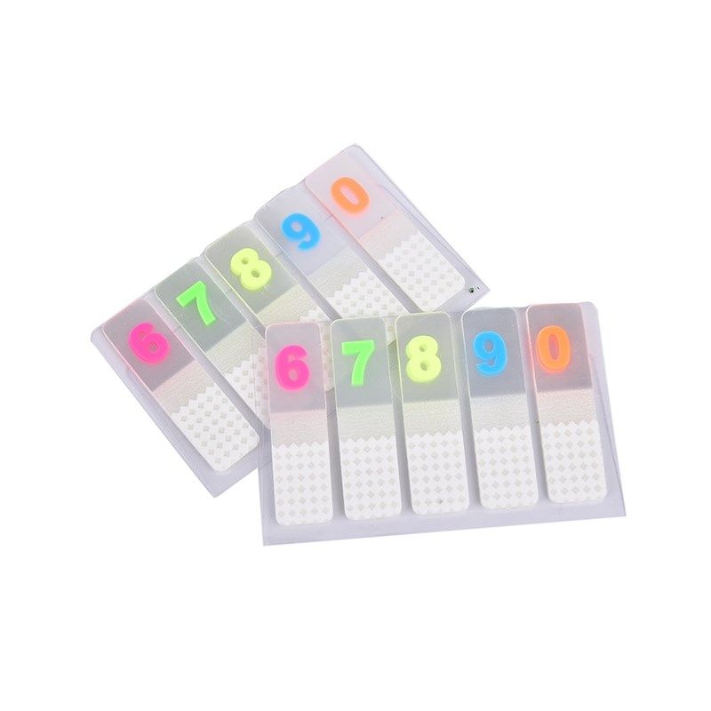 极速Lovely Sticky Paper Note DIY 0-9 Number CuRte Kawaii Col