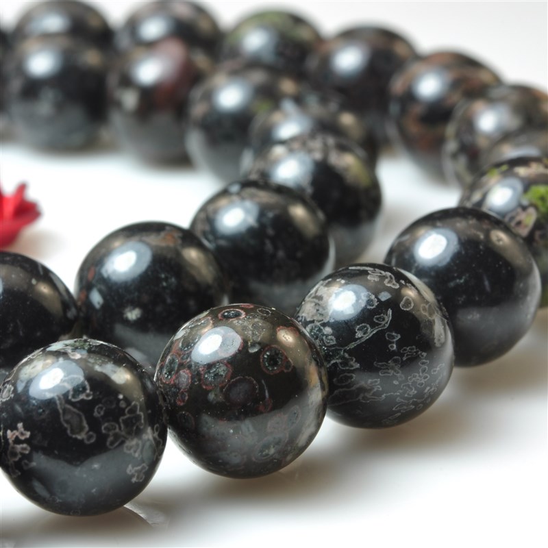 极速钉螺石天然散珠宝首饰品w光面圆珠手工手錬DIY材料项链女手串