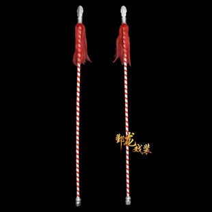 极速实用戏剧戏曲武生武旦刀马B旦滕干红白条木头枪头单枪双枪