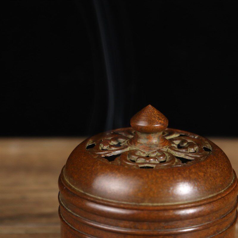 极速精品仿古铜器古玩收藏 纯铜苏工玄纹熏炉O 摆件 家居书房客厅