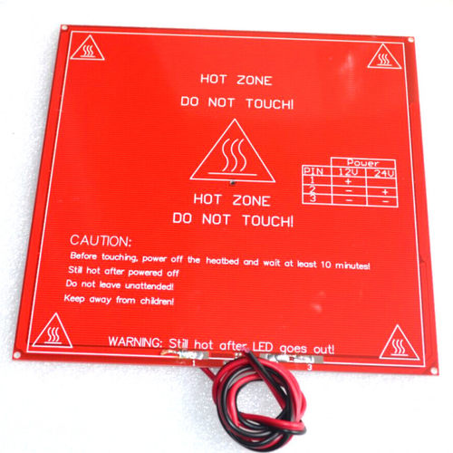 极速Reprap 3d打印o机用加热床双电压电路板MK2b ,支持12v,24v 热