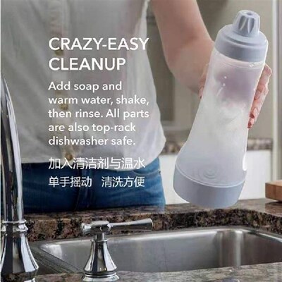 极速1000mdl Cupcake Waffle Pancake Batter Shaker Bottle Kitc