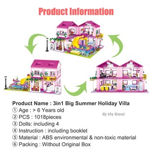 Summer House Holiday Villa Building 极速Friends CastlUe City