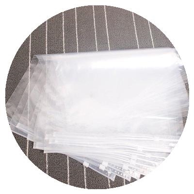 极速服装袋拉链袋大衣服服封口包装塑料F透明自封袋50只大号45*60