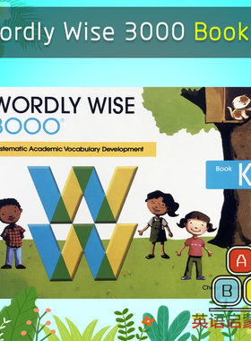 极速Wordly Wise 3000: Book全套35本K-12级 英文语单词汇.托福SA