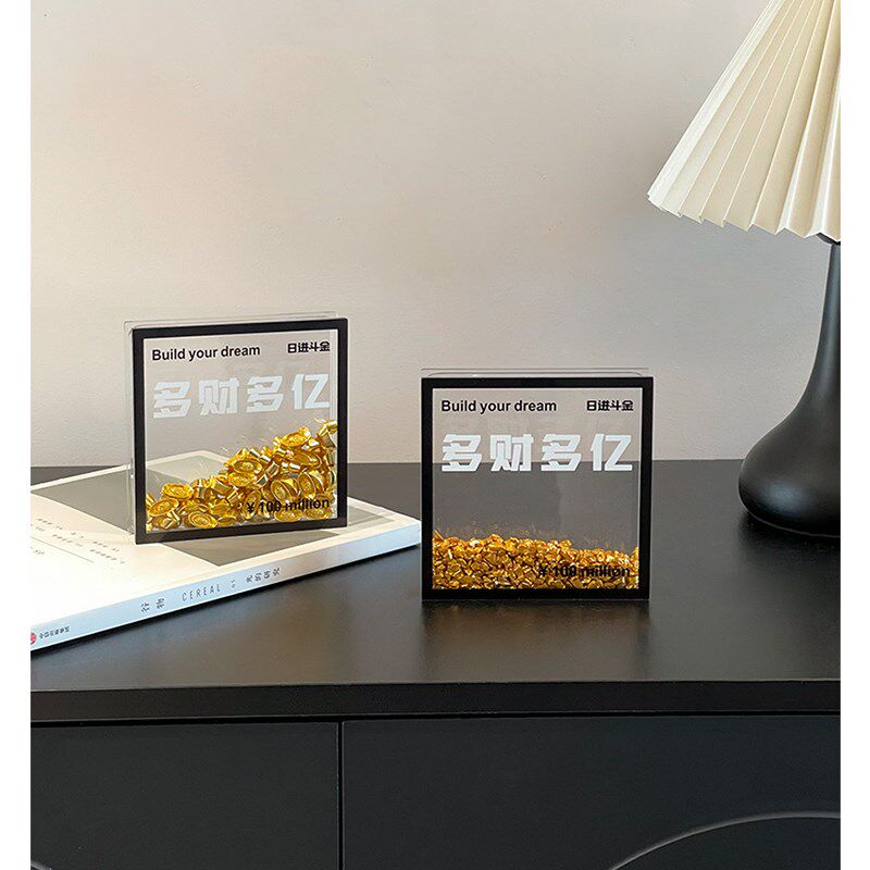 新品电视机柜两边的摆件家用餐桌面玄关装饰品2025新款Z财神招财