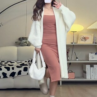 极速大码女装纯欲吊带连衣裙女秋冬胖mm显瘦打底性感辣Z妹包臀短