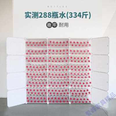 极速鞋架子收纳鞋盒透明塑料多层鞋柜E简易家用宿舍! 【对开】2列
