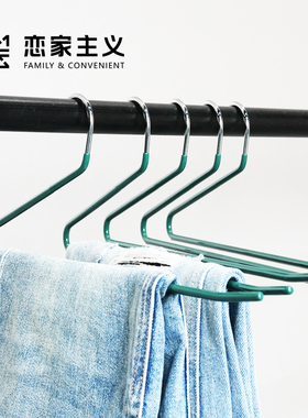 极速鹅型裤架家用挂裤子衣架专用无痕裤夹防滑O2形Z字衣柜内置收
