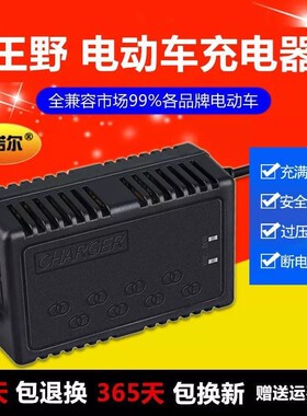 极速原装王野电动车充电器36V12AH48V2A0AH60V32AH64V72V35AH30A8