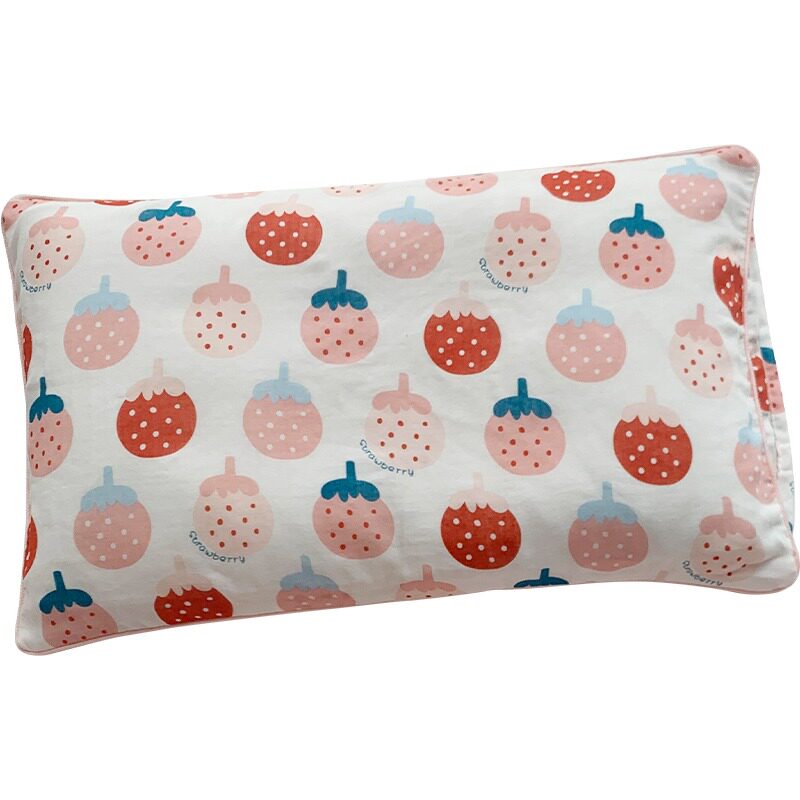 极速竹纤维枕套儿童乳胶枕头套一对装35x55幼儿R园宝宝枕芯内胆套