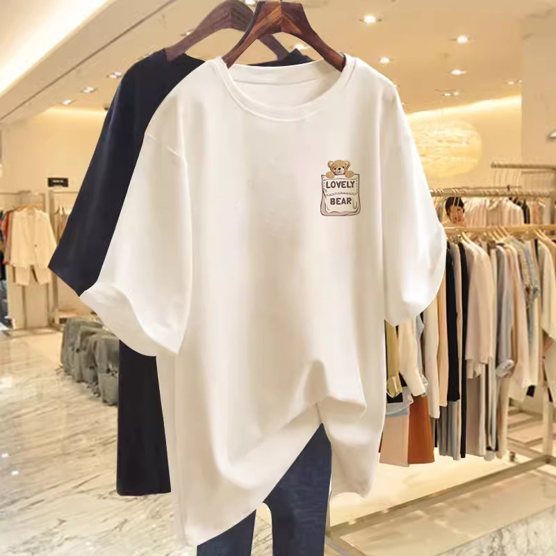 新品孕妇上衣夏季2025新款时尚A宽松大码短袖t恤女夏装中长款孕期