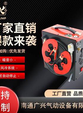 -E-CS3-I活塞式30mbar4500psi便携车载12V/110v/220v高压压缩机