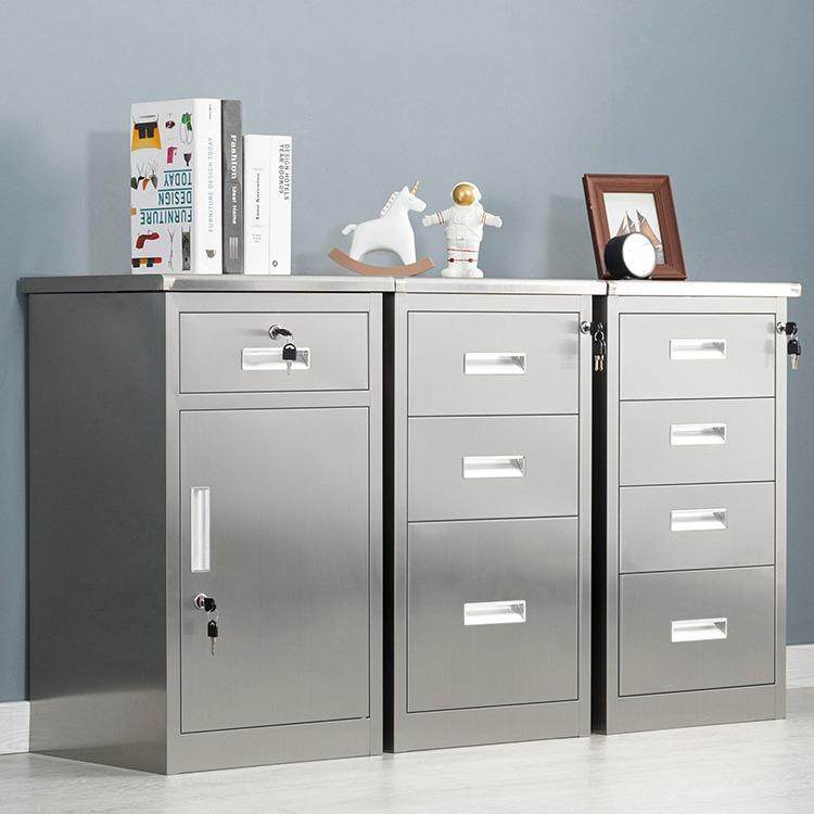 方舱医院不锈钢柜矮柜带锁储物柜员工抽屉床头柜办公文件柜铁皮柜,商业/办公家具,办公储物柜,淘宝优惠券,粉丝福利购,淘宝优惠卷