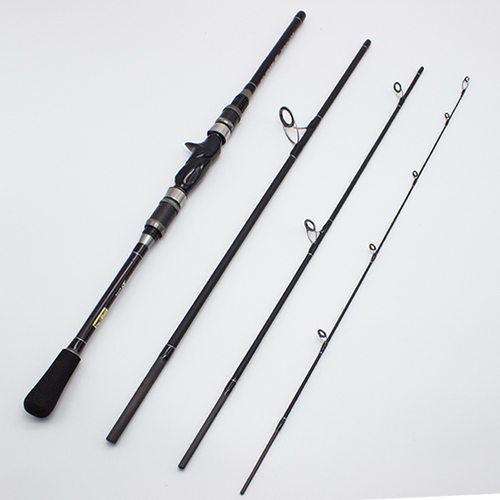 极速短节枪柄直柄双轮座 M调1.8-3F.0米四节路亚竿碳素便携钓鱼竿