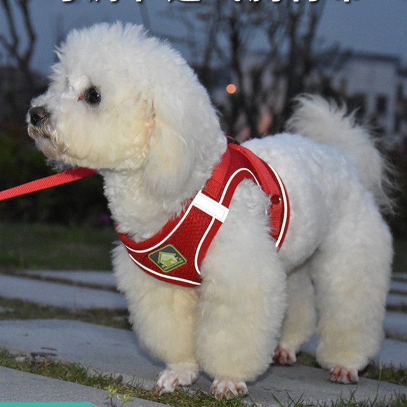 极速狗狗牵引绳遛狗背心式v大狗狗训练小狗狗宠物狗阿拉斯加斗法