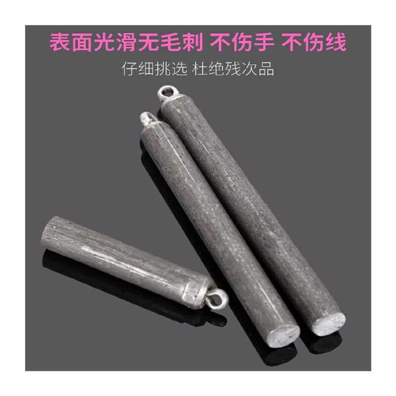 极速特价铁坠铅坠k鱼坠钓坠防挂底圆柱形带环坠石单环海竿水滴渔
