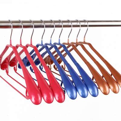 极速不锈钢宽肩衣架家用无痕成人防D滑晾衣架衣挂衣服架衣架衣柜