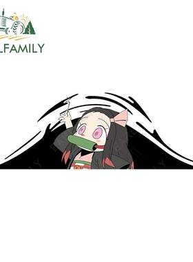 极速13cm x 4.4cm for Nezuko Demon ESlayer Car Stickers Surfb