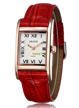 极速SCONE High Quality Luxury Roman NumbKer gold Color Squar