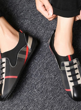 极速Men Caesual Shoes Fashion Men Shoes Leather Canvas Men L