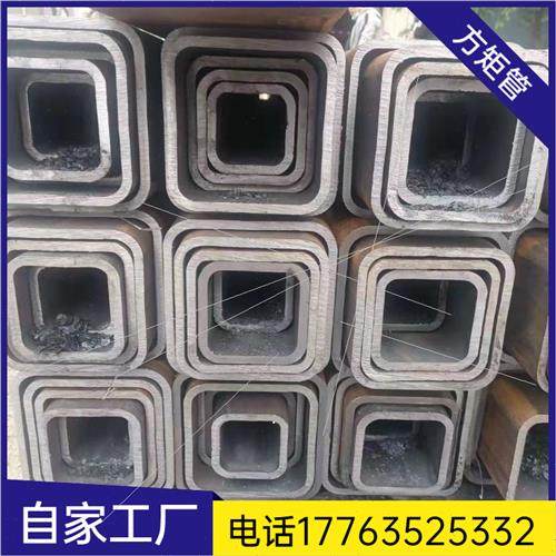 极速Q235方管空心铁管方v通矩形管黑铁管大棚镀锌方钢管加固零切