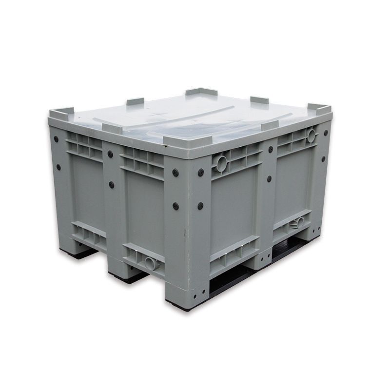 销塑料卡板e箱特大号工具箱堆高机塑料物流箱超大箱式塑料托盘