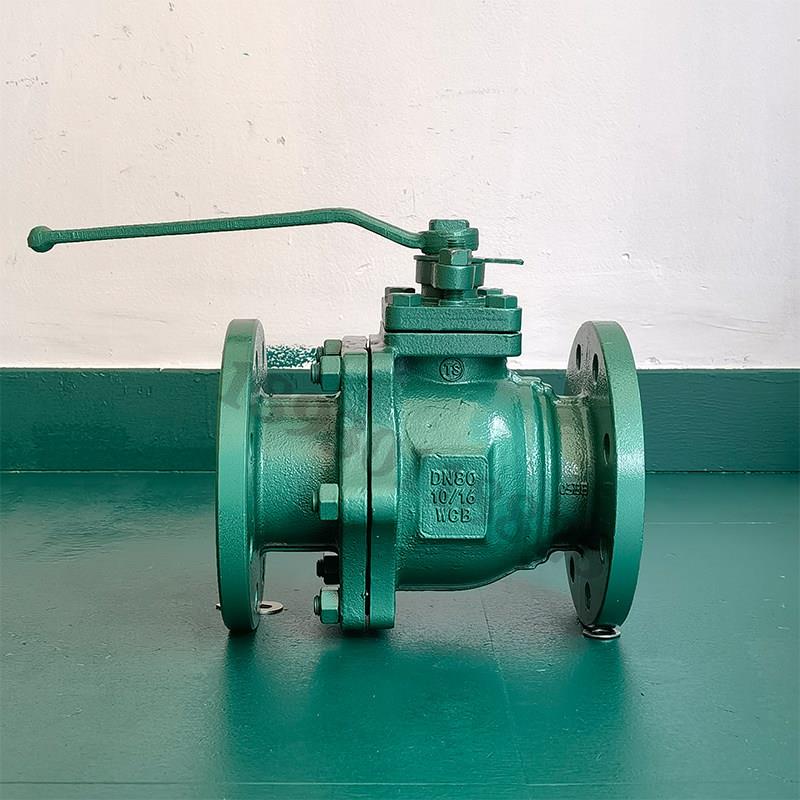 极速衬氟球阀DN80铸钢p衬四氟q41f46防腐蚀耐酸碱液氯罐底304四氟