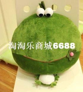 极速Candice guo! New arrival super cute big Ohead green frog