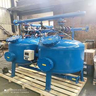 浅层砂沙过滤器农业大棚灌溉节水全自动反冲洗碟片砂石过滤器