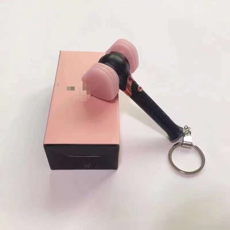 BLACKPINK 应援灯 手灯 迷你 钥匙扣 小荧光棒 锤子灯 挂件