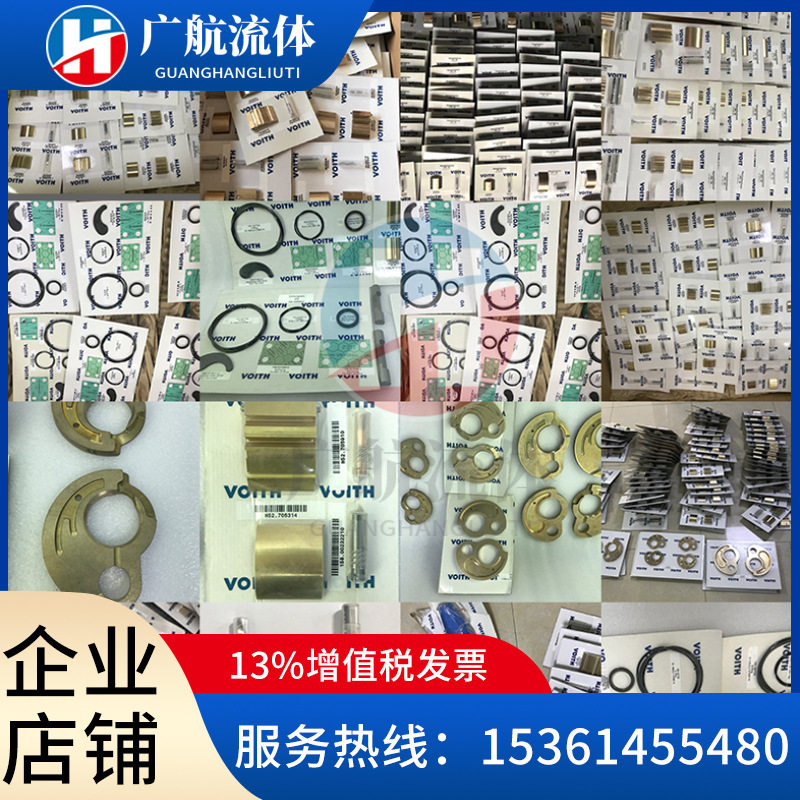 VOITH福伊特VP6-100月牙块15900319012油泵油封 配油盘 主轴 钢圈