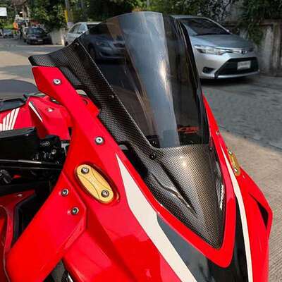 适用于CBR650R 2019-2021 前挡风玻璃 导流罩 挡风镜片 风挡