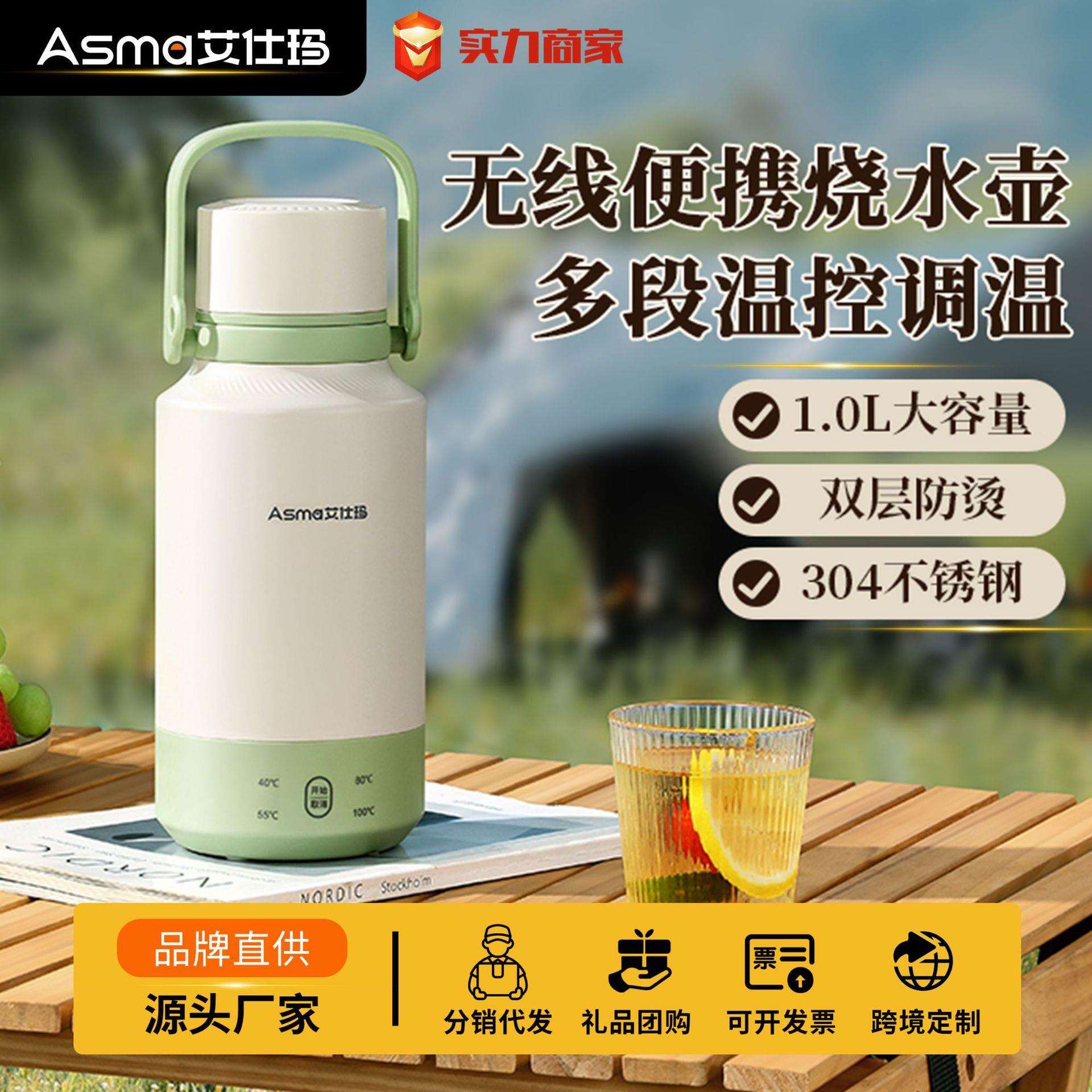 艾仕玛恒温热水壶家用旅行电热水瓶开水壶智能全自动烧水保温一体