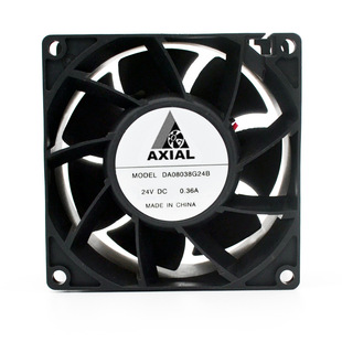 DC24V 80*80*38mm9000转速高风量风压控制柜机柜电源设备散热风扇