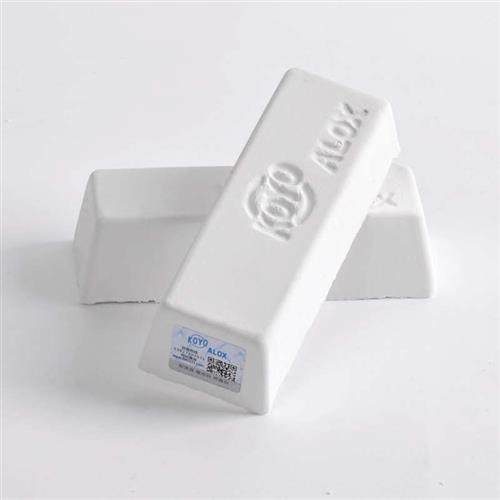 极速KOYO ALOX小白腊塑胶压克力镜面抛光腊金R属不锈钢抛光膏5号