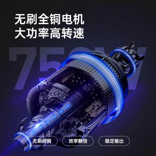 新品无刷墙面打磨机改装机s7204批土砂纸机无尘沙皮打磨机磨墙神