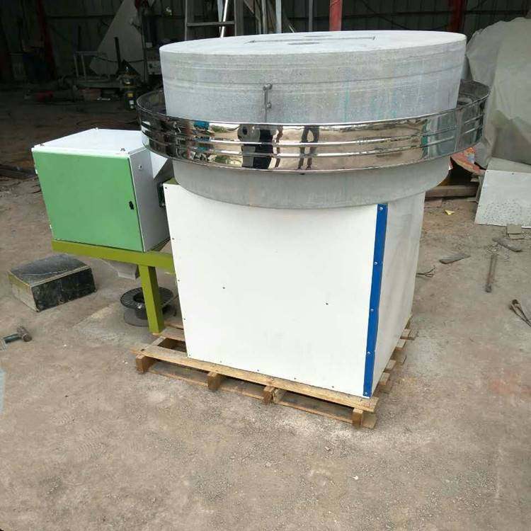 极速小型石磨杂粮磨粉机 全自动石磨磨面机商用U电动石磨面粉机