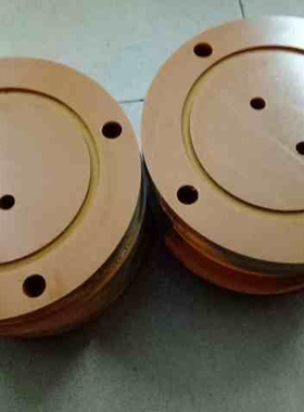 极速橘红色电木胶木板电工板耐高v温绝缘板3456810152030mm厚x3