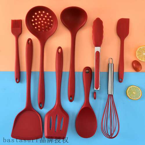 新品Kitchenware set silicone kitchenware cooking uteXnsils h