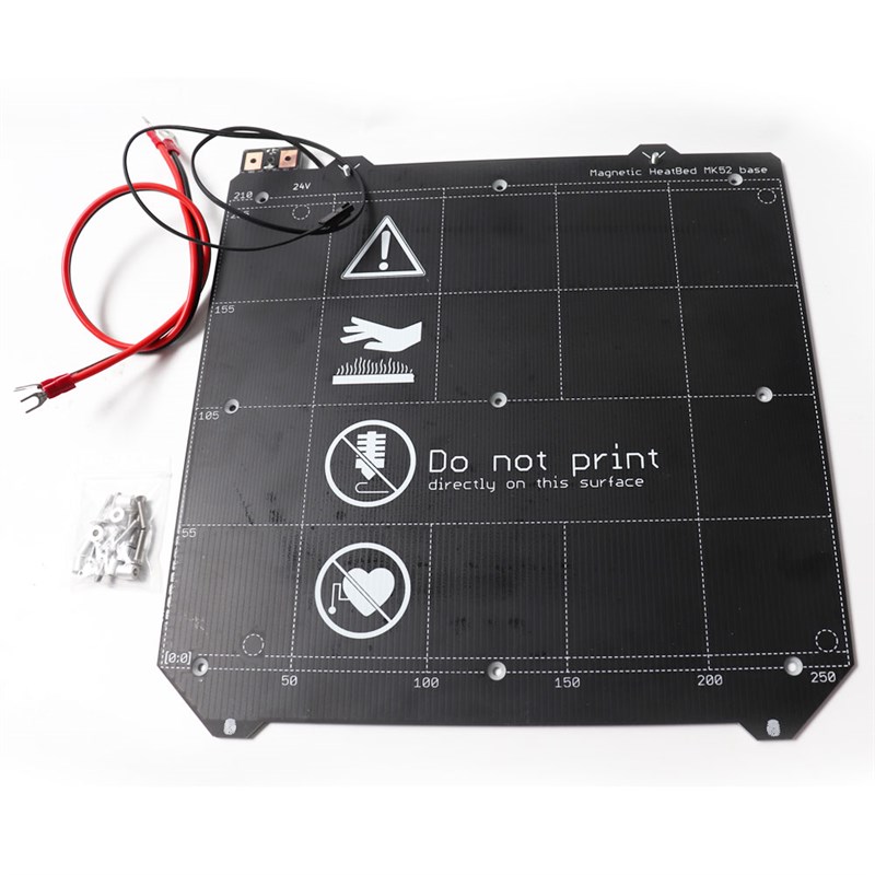 极速Prusa i3 MK3S/MK3S+ 3d打印机MK52加M热床 12/24V耐高温mk3