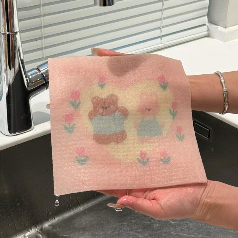 速发可爱用浆棉洗碗抹布擦锅神家去污百洁布器木厨房清洁神器,家庭/个人清洁工具,抹布,淘宝优惠券,粉丝福利购,淘宝优惠卷