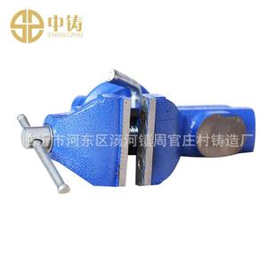 工业级重型加厚台虎钳带砧台轻型台钳汽修虎钳加重型平口钳老虎钳