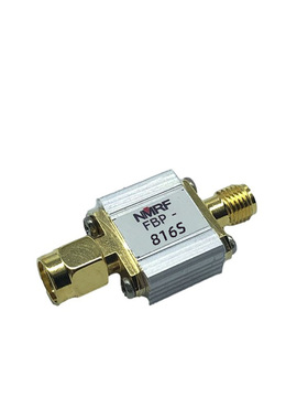 816S专用SAW带通滤波器818MHz RFID物联网，806～825MHz4MHz带宽