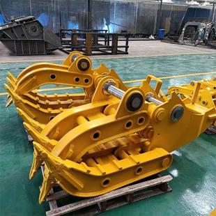 厂家直供机械夹木器旋转夹木机废铁夹钩机液压夹木器