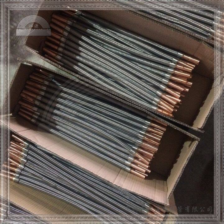 移动空调分体式展会空调蒸发器金属软管 直管焊接式 铜管软连接